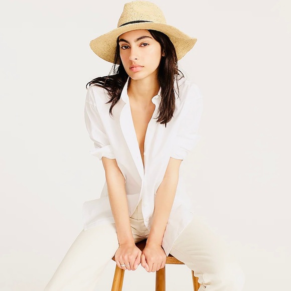 J. Crew Packable Travel Wide Brim hat